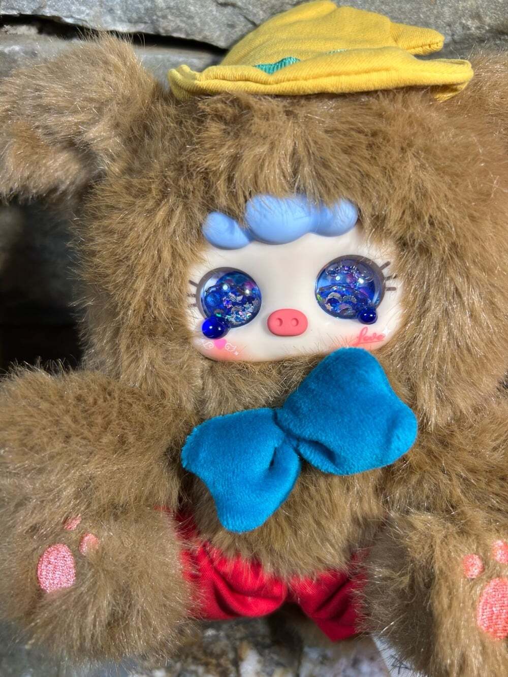 Baby Three Migo Fairy Tales glitter eyes Secret Plush Pendant “A White Lie”